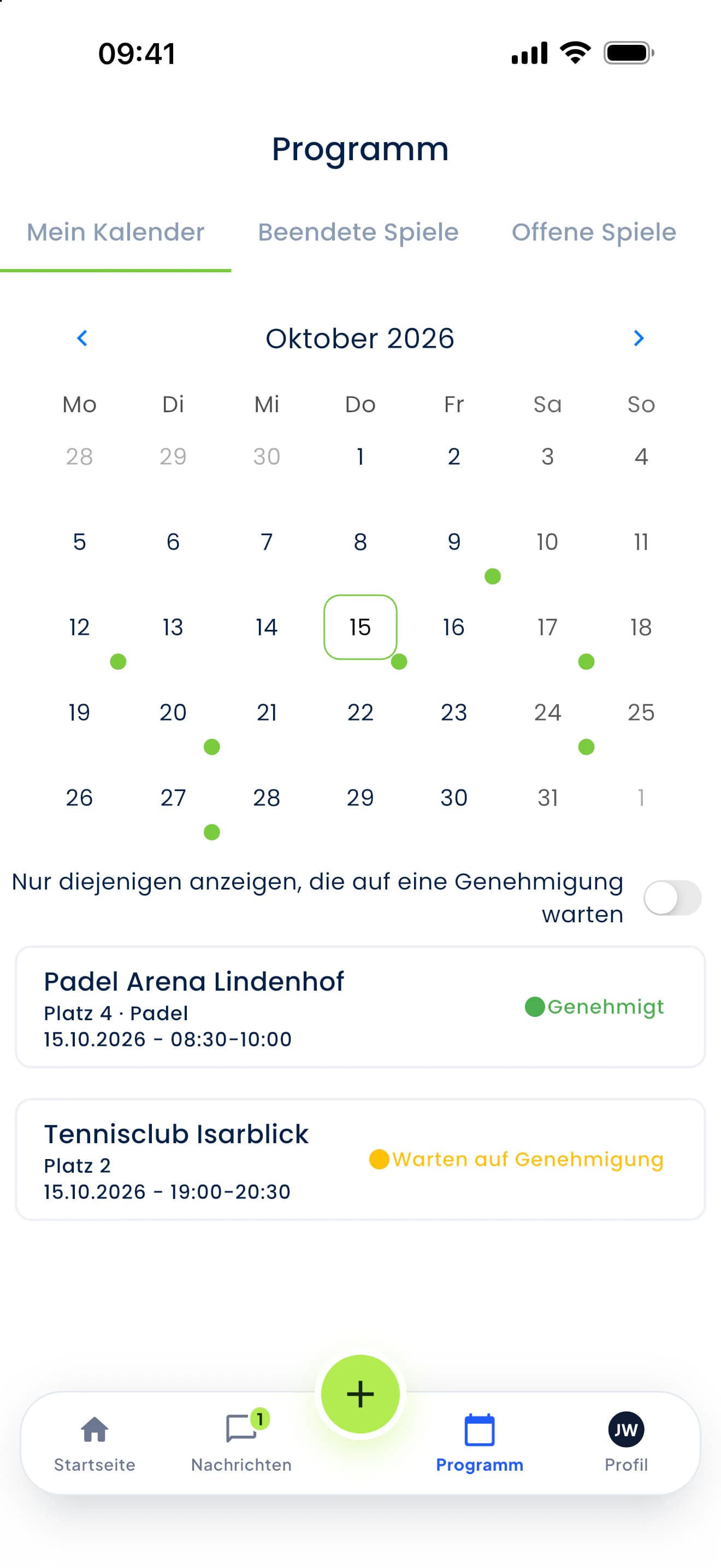 Mein Kalender