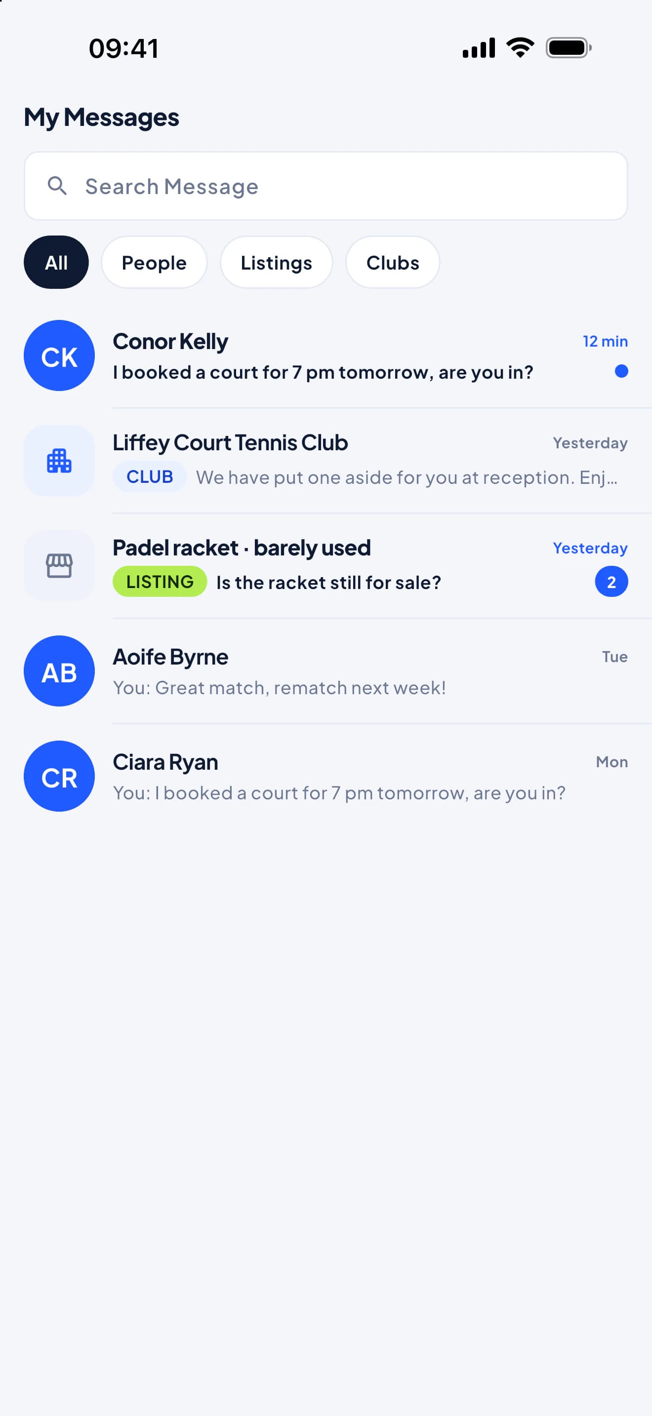 Messages